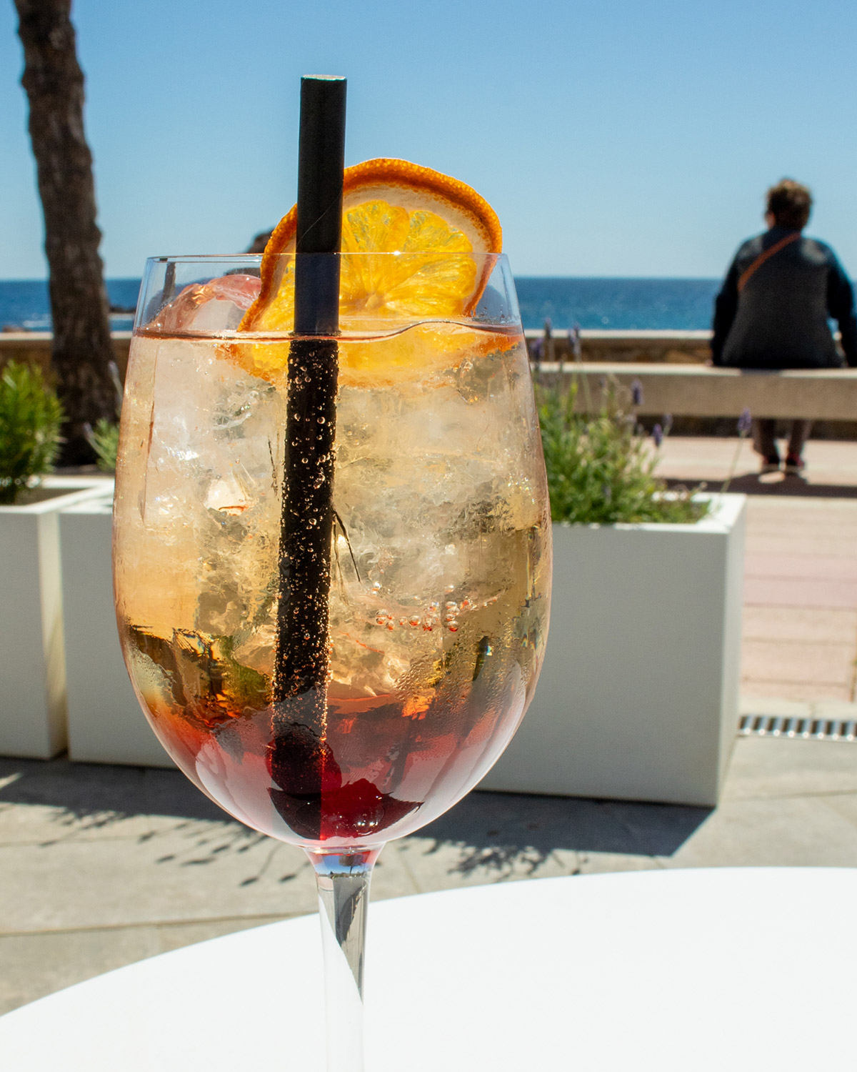 Spritz davant del mar